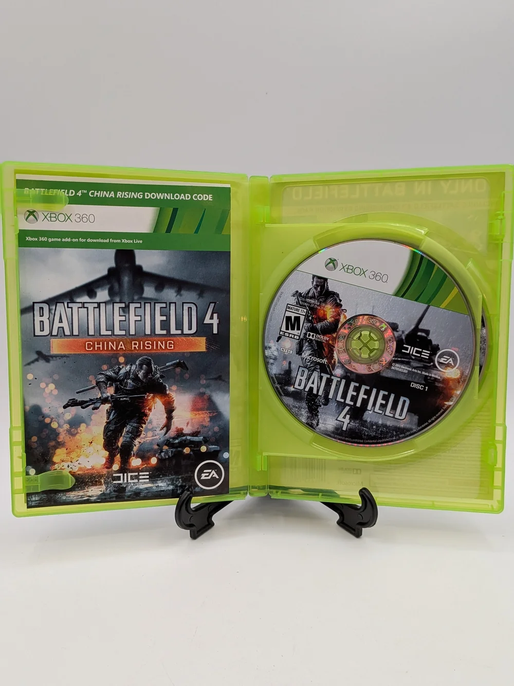 Xbox 360 - 4 Game 🎮 Bundle - BF3 / BF4 / ASSASSINS CREED 3 / GLEE KARAOKE REVOL